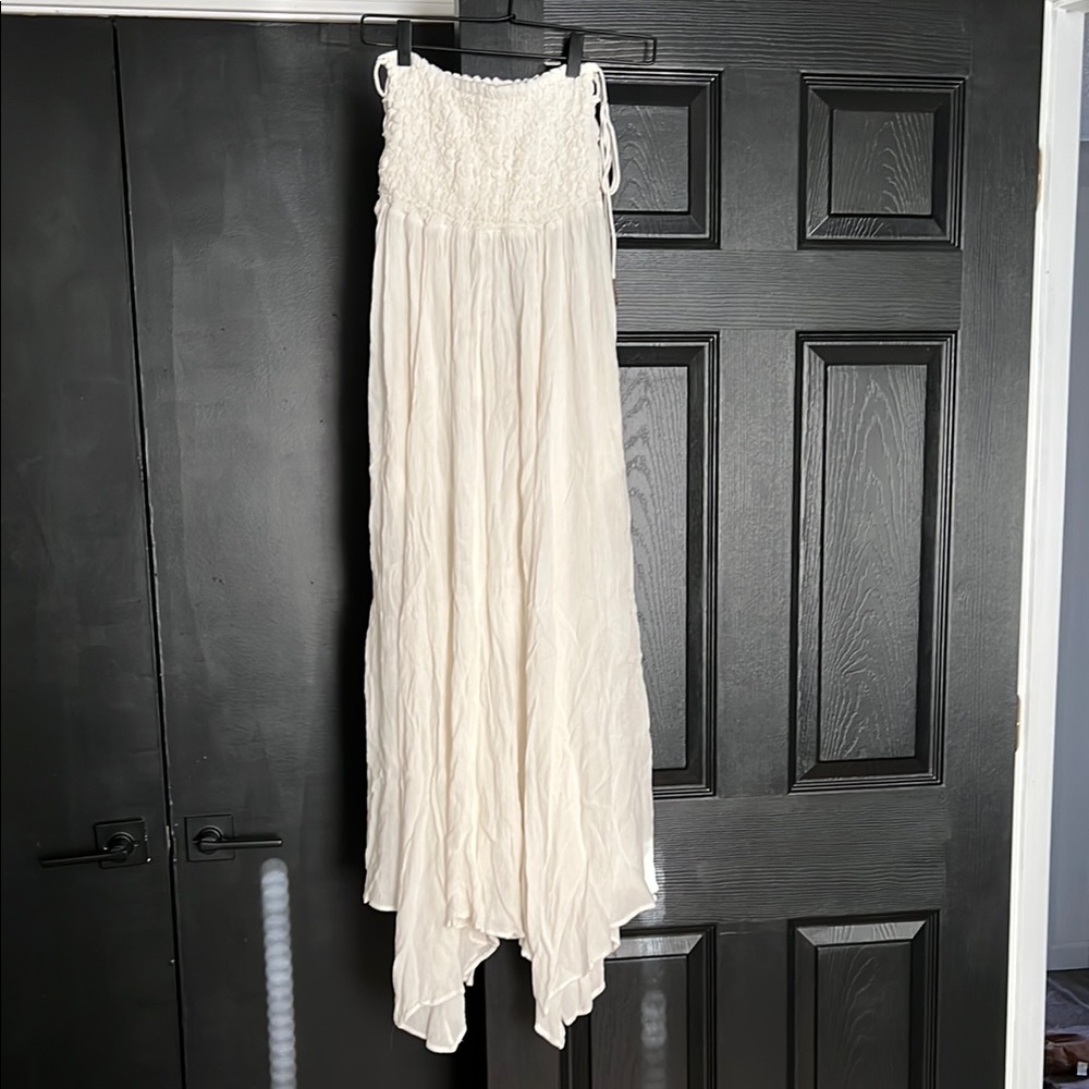 NEW Free People Turning Up the Temperature Maxi Dress - White Size XS - Picture 2 of 8